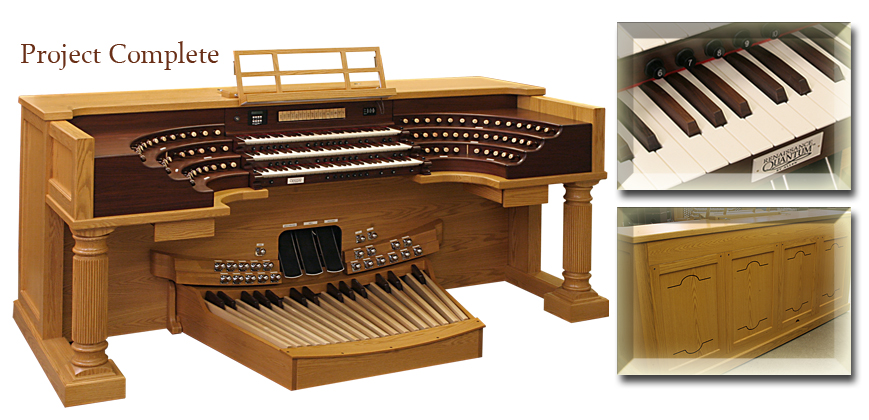 Allen Organ French Terrace Organ with Curved Terraces Project