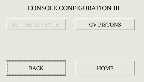 Console Configuration III