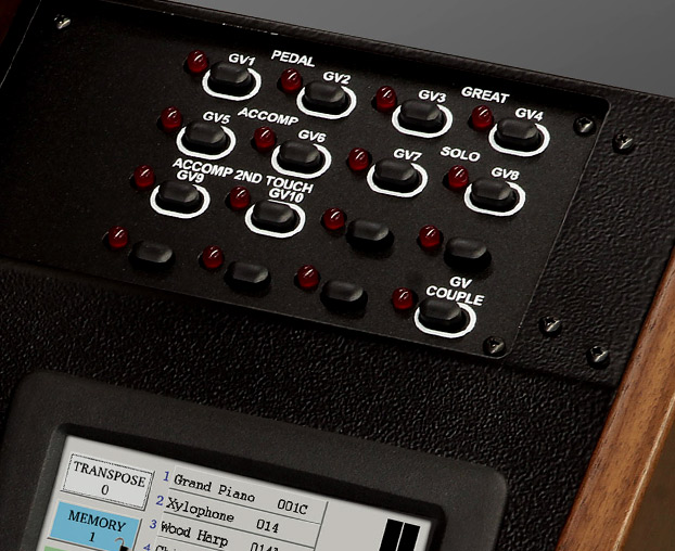 GeniSys Voices drawknob