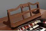 TH317i/e wood theatrical lattice music rack.