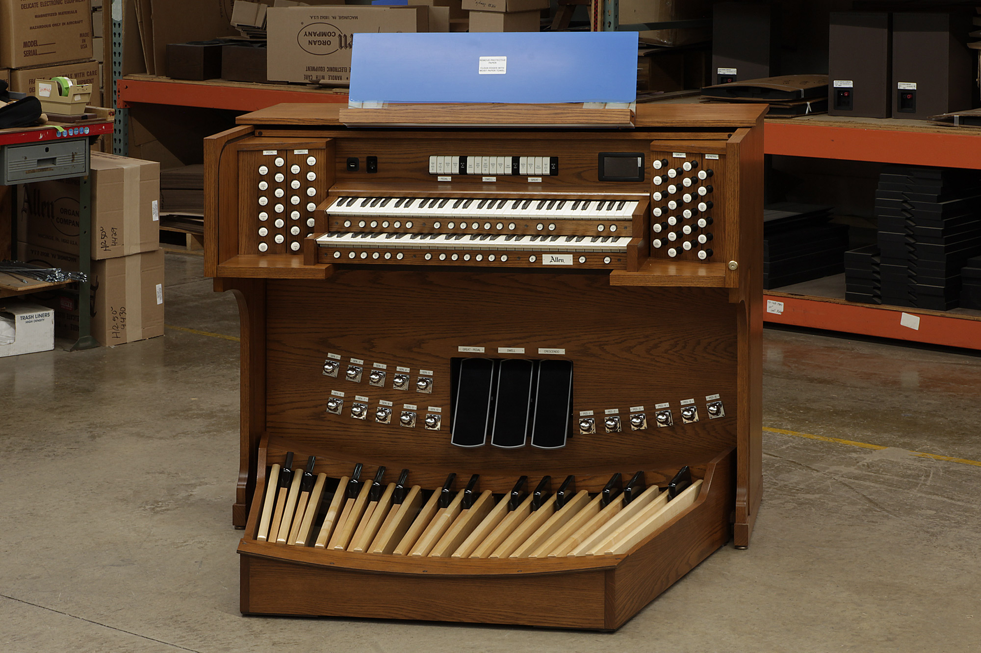 Allen Organ of the Week Andreas Pennsylvania